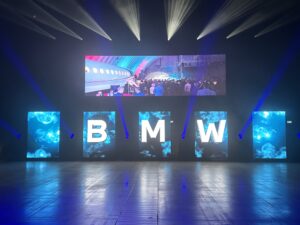 ekran led bmw - pokazy laserowe  fenix art