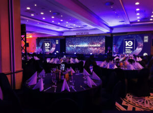 ekran led gala - pokazy laserowe  fenix art